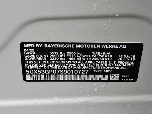 Used 2025 BMW X3 xDrive30i w/ Premium Package image 26