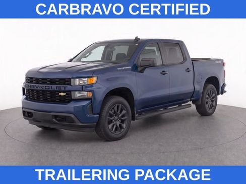 Used 2021 Chevrolet Silverado 1500 Custom AWD/4WD image 1
