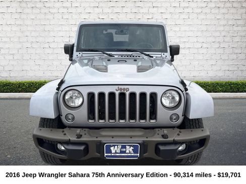 Certified 2016 Jeep Wrangler Sahara AWD/4WD image 38