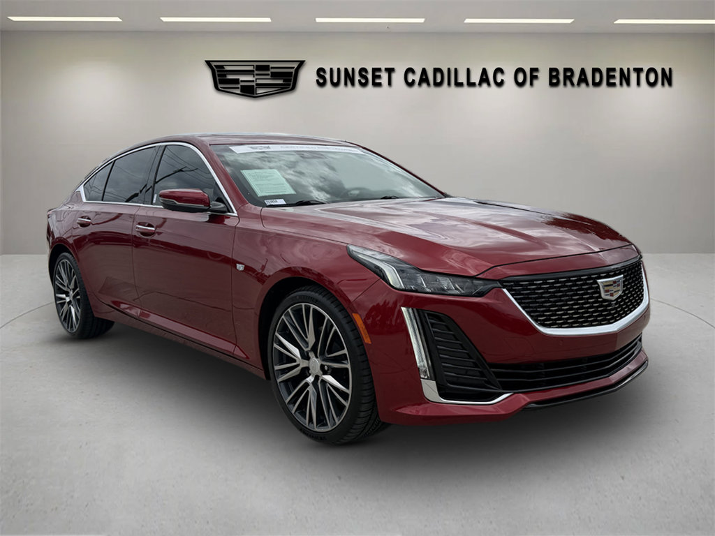 Certified 2024 Cadillac CT5 Premium Luxury w/ Parking Package RWD image 1