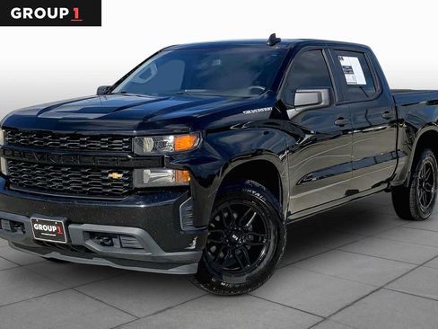 Certified 2021 Chevrolet Silverado 1500 Custom RWD image 1