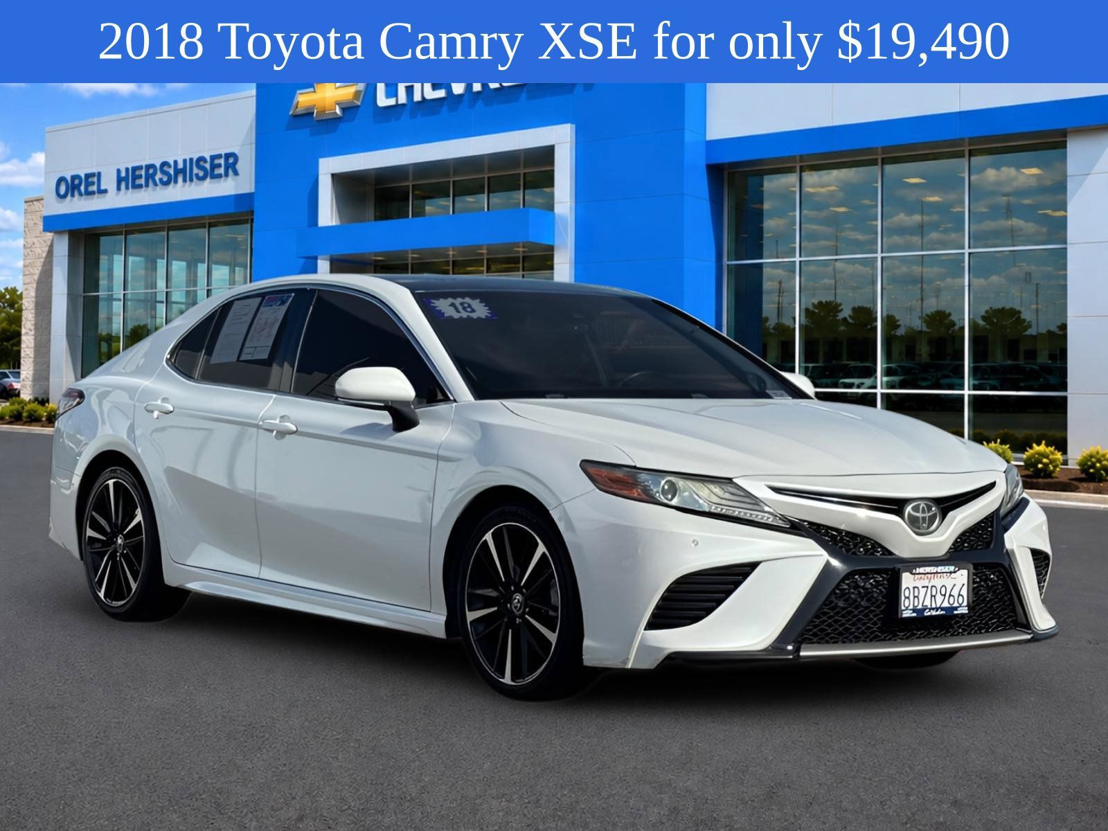 Used 2018 Toyota Camry XSE w/ Audio Package FWD image 3