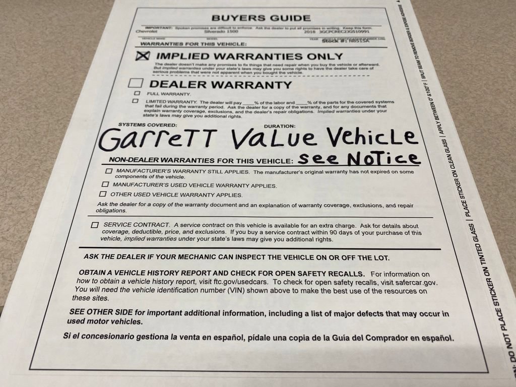 Used 2018 Chevrolet Silverado 1500 LT w/ All Star Edition RWD image 29