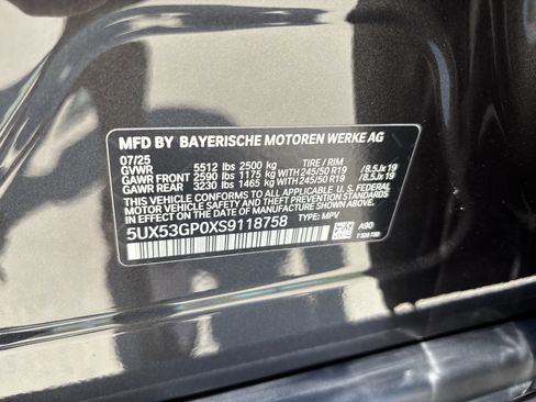 Used 2025 BMW X3 xDrive30i w/ Convenience Package image 37