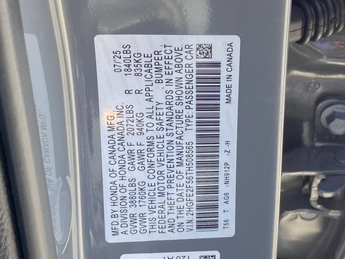 Used 2026 Honda Civic Sport image 29