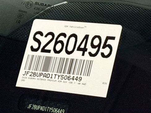 New 2026 Subaru Outback Premium image 24
