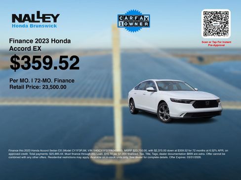 Used 2023 Honda Accord EX image 3