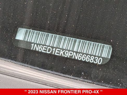 Certified 2023 Nissan Frontier PRO-4X w/ Pro Convenience Package AWD/4WD image 38