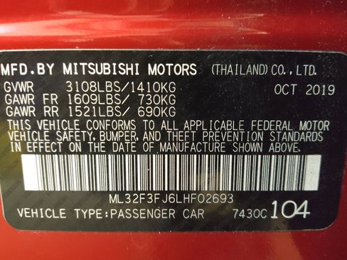 Used 2020 Mitsubishi Mirage G4 ES FWD image 33