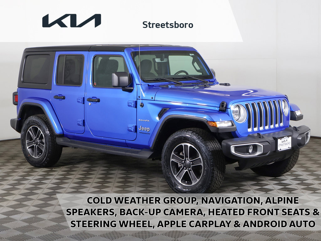 Used 2023 Jeep Wrangler Unlimited Sahara w/ Cold Weather Group AWD/4WD image 1