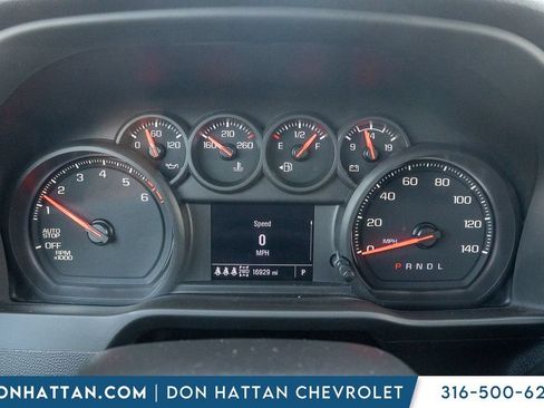 Used 2025 Chevrolet Silverado 1500 Custom w/ Turbomax Blackout Package AWD/4WD image 6