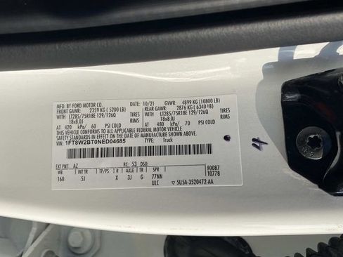 Used 2022 Ford F250 Lariat w/ Tremor Off-Road Package AWD/4WD image 22