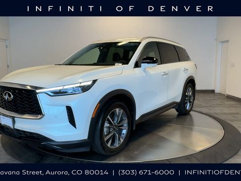 Certified 2025 INFINITI QX60 Luxe w/ Cargo Package AWD/4WD image 1