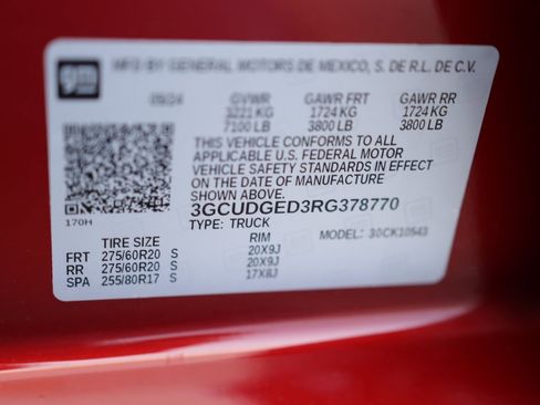 Used 2024 Chevrolet Silverado 1500 LTZ w/ Technology Package image 44