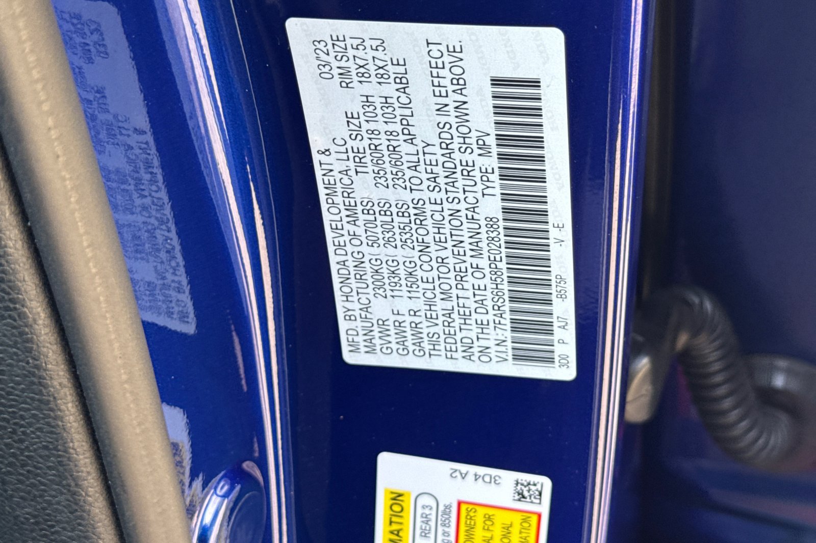 Certified 2023 Honda CR-V Sport image 28