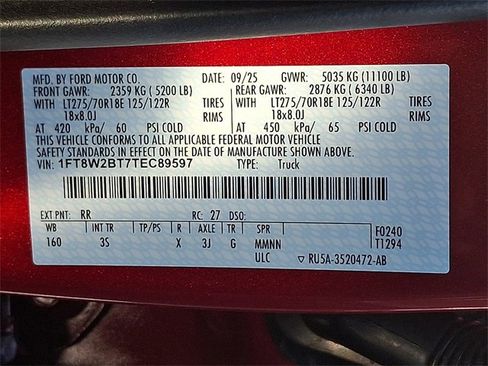 New 2026 Ford F250 XLT w/ XLT Premium Package image 18