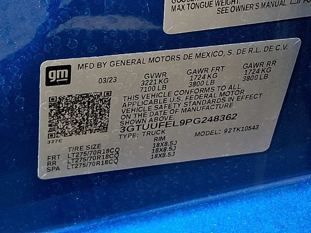 Used 2023 GMC Sierra 1500 AT4X AWD/4WD image 28