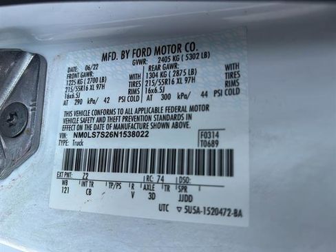 Certified 2022 Ford Transit Connect XL image 20