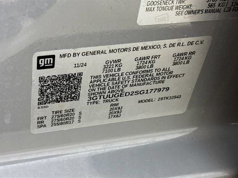 Certified 2025 GMC Sierra 1500 Denali w/ Technology Package AWD/4WD image 32