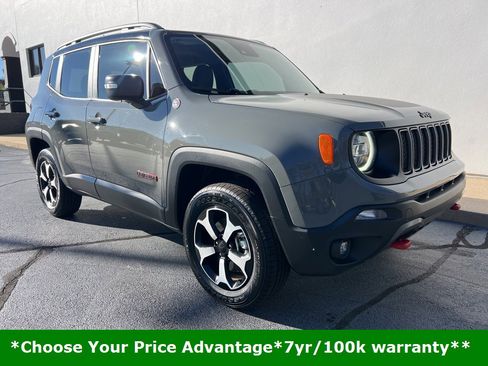 Certified 2021 Jeep Renegade Trailhawk w/ Luxury Group III image 1