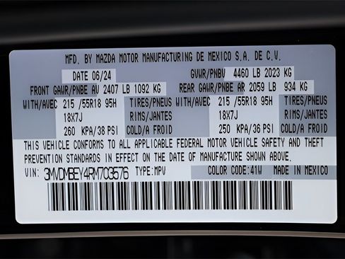 Used 2024 MAZDA CX-30 2.5 Turbo w/ Premium Plus Pkg image 20