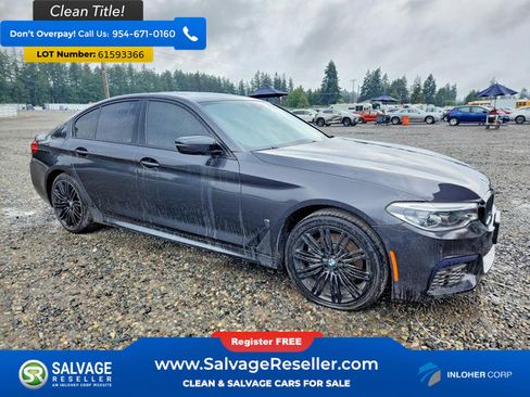 Used 2020 BMW 530e w/ M Sport Package RWD image 5