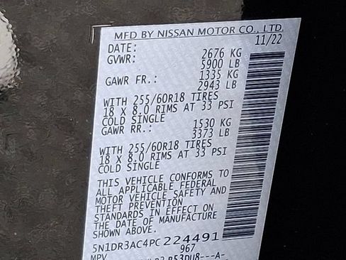 Used 2023 Nissan Pathfinder S AWD/4WD image 25