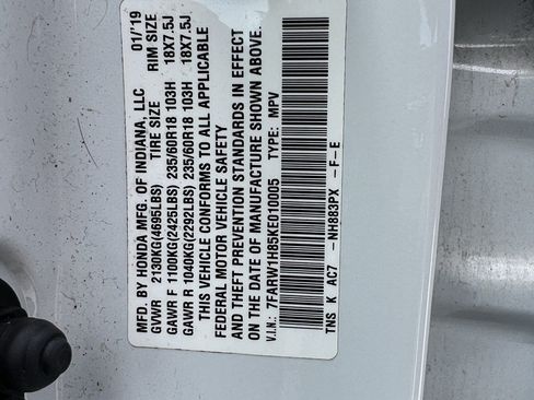 Used 2019 Honda CR-V EX-L image 38
