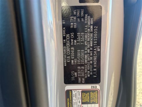 New 2026 Kia Carnival SX image 24