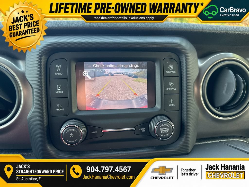Used 2020 Jeep Gladiator Sport w/ Quick Order Package 23S AWD/4WD image 11