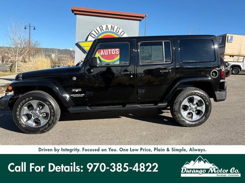 Used 2017 Jeep Wrangler Unlimited Sahara w/ Max Tow Package image 3