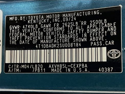 Certified 2025 Toyota Camry XSE w/ Premium Plus Package image 33