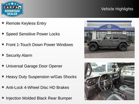 Used 2020 Jeep Wrangler Unlimited Sport AWD/4WD image 9