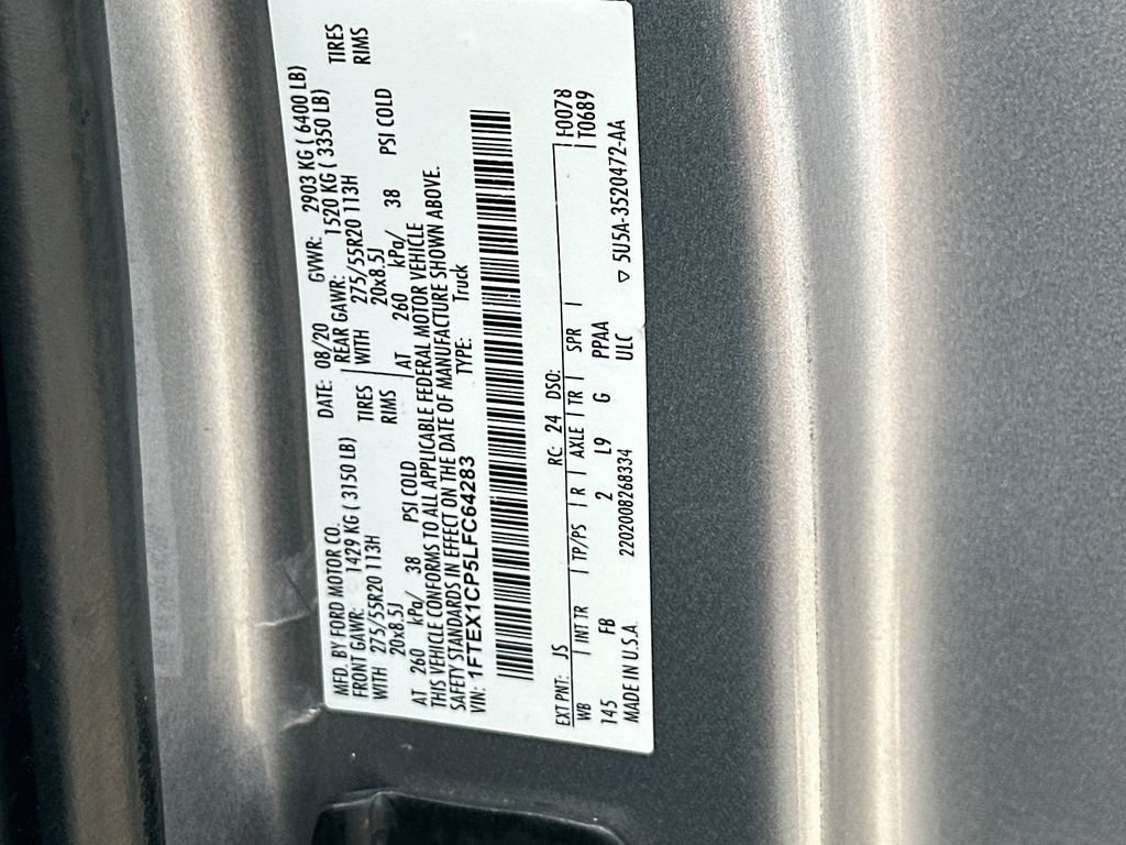Used 2020 Ford F150 XLT w/ Equipment Group 301A Mid RWD image 30