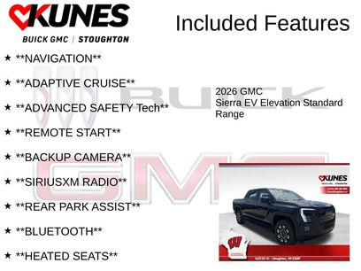 New 2026 GMC Sierra EV Elevation