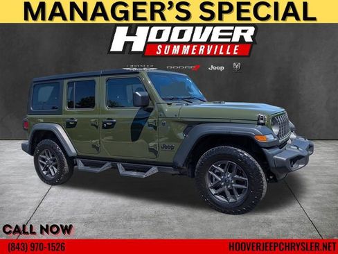 Used 2024 Jeep Wrangler Unlimited Sport AWD/4WD image 1