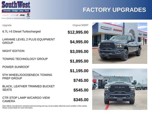 New 2026 RAM 2500 Laramie AWD/4WD image 11