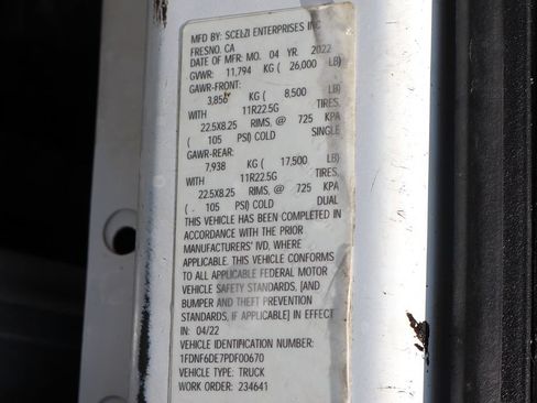 Used 2023 Ford F650 2WD Regular Cab Super Duty image 46
