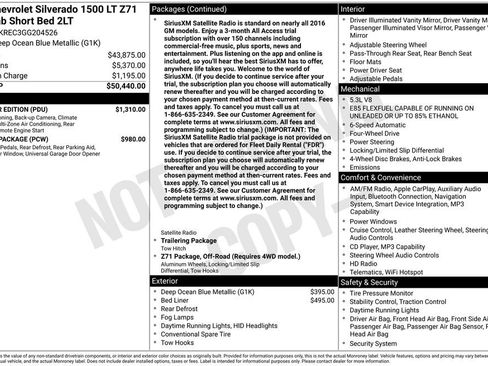 Used 2016 Chevrolet Silverado 1500 LT w/ All Star Edition image 7