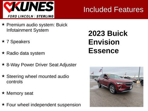 Used 2023 Buick Envision Essence image 3