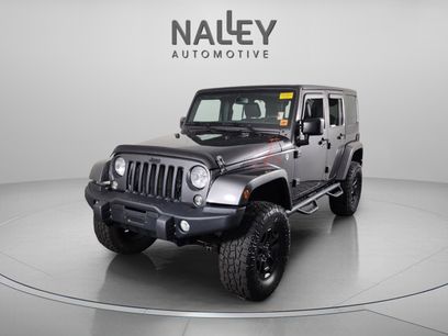 Used 2016 Jeep Wrangler Unlimited Sahara