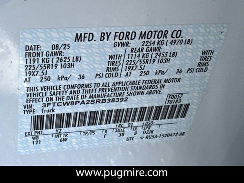 New 2025 Ford Maverick Lobo image 35