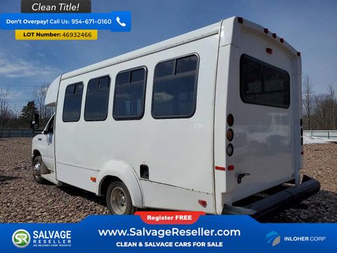 Used 2017 Ford E-350 and Econoline 350 Super Duty w/ Shuttle Bus Prep Package RWD image 4