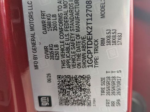 New 2026 Chevrolet Colorado Z71 w/ Z71 Convenience Package 2 AWD/4WD image 44
