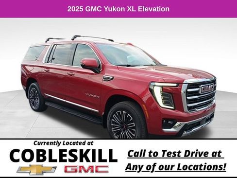 Used 2025 GMC Yukon XL Elevation w/ LPO, Elevation Black Package AWD/4WD image 1