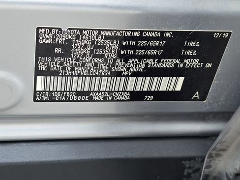 Used 2020 Toyota RAV4 LE w/ Carpet Mat Package image 35