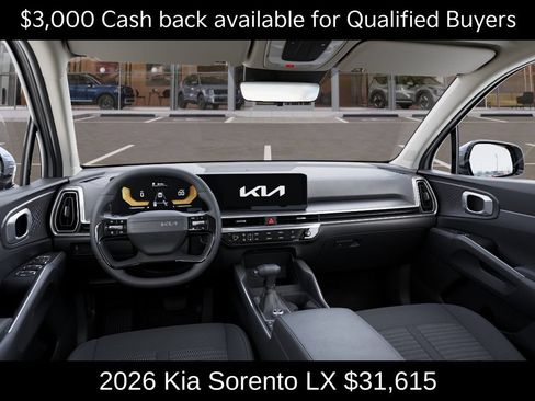 New 2026 Kia Sorento LX FWD image 14