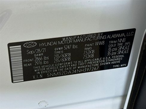 Used 2022 Hyundai Santa Fe SEL AWD/4WD image 22