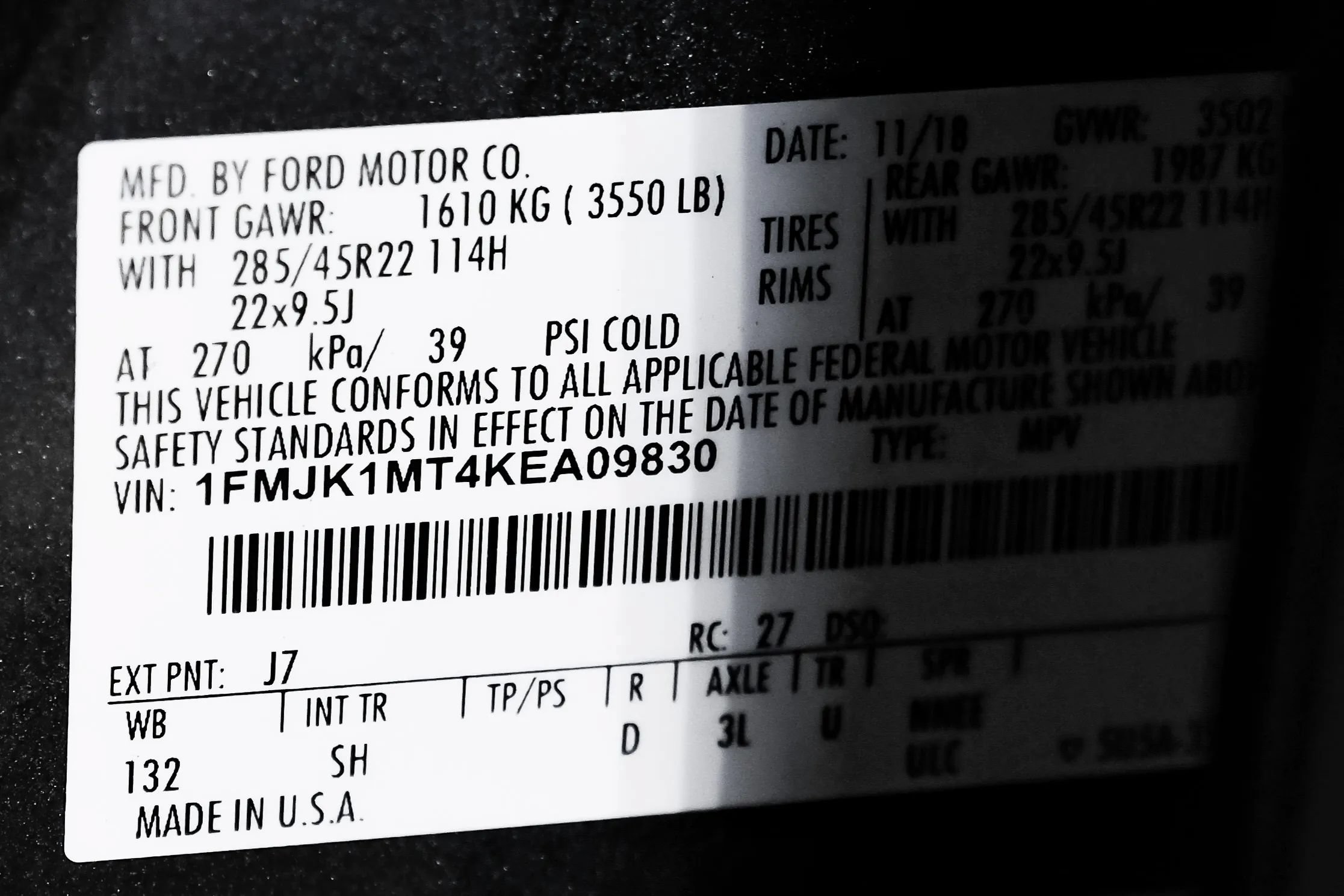 Used 2019 Ford Expedition Max Platinum AWD/4WD image 68