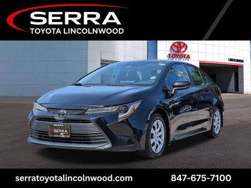 Used 2023 Toyota Corolla LE w/ Carpet Mat Package (TMS) FWD image 1